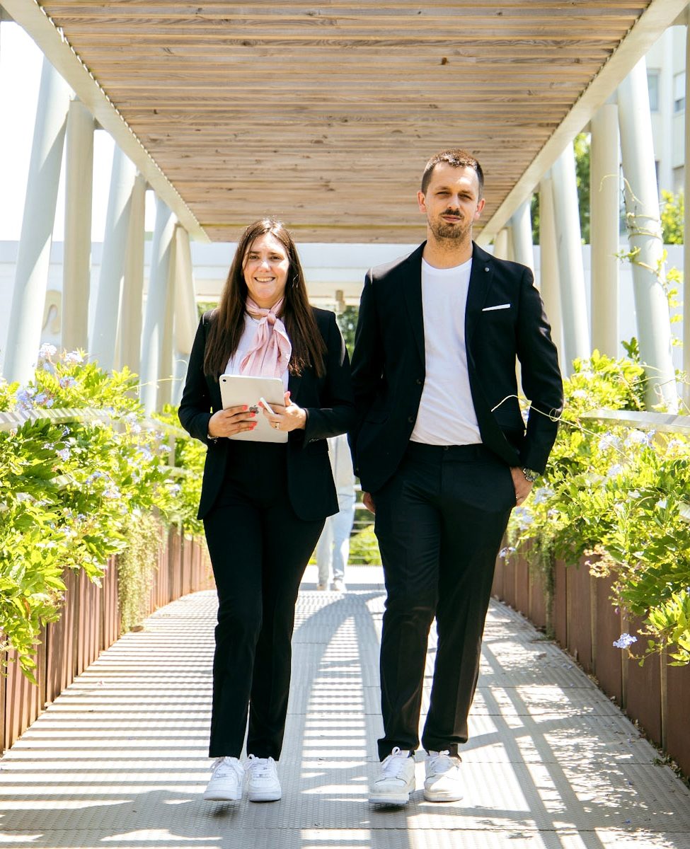Sara e Bernardo, wedding planners fundadores da Once Upon A Bride, Portugal